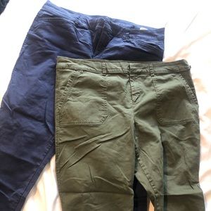 2 Gently used Old Navy Pixie Pants
